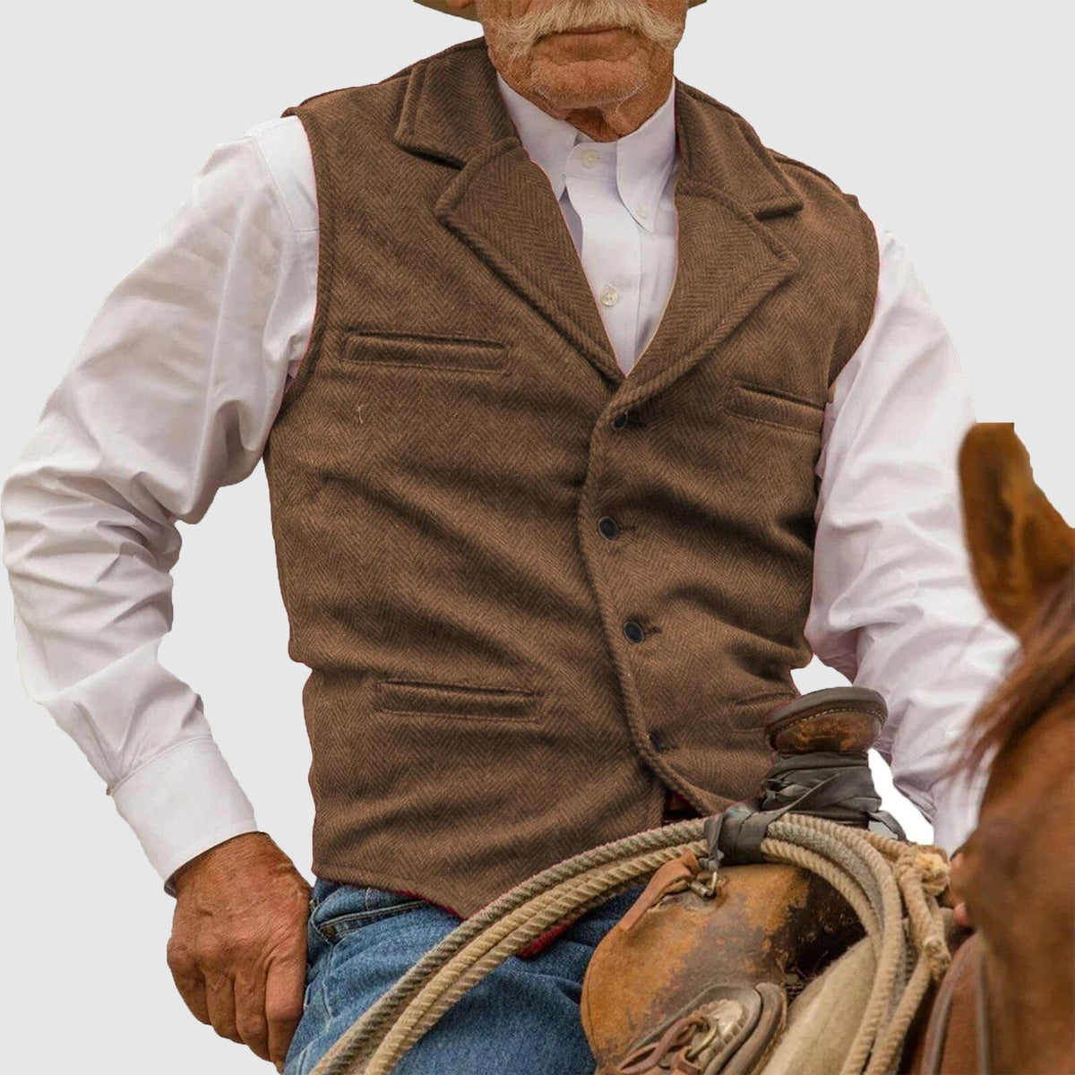 Albert - Klassisk vest til mænd