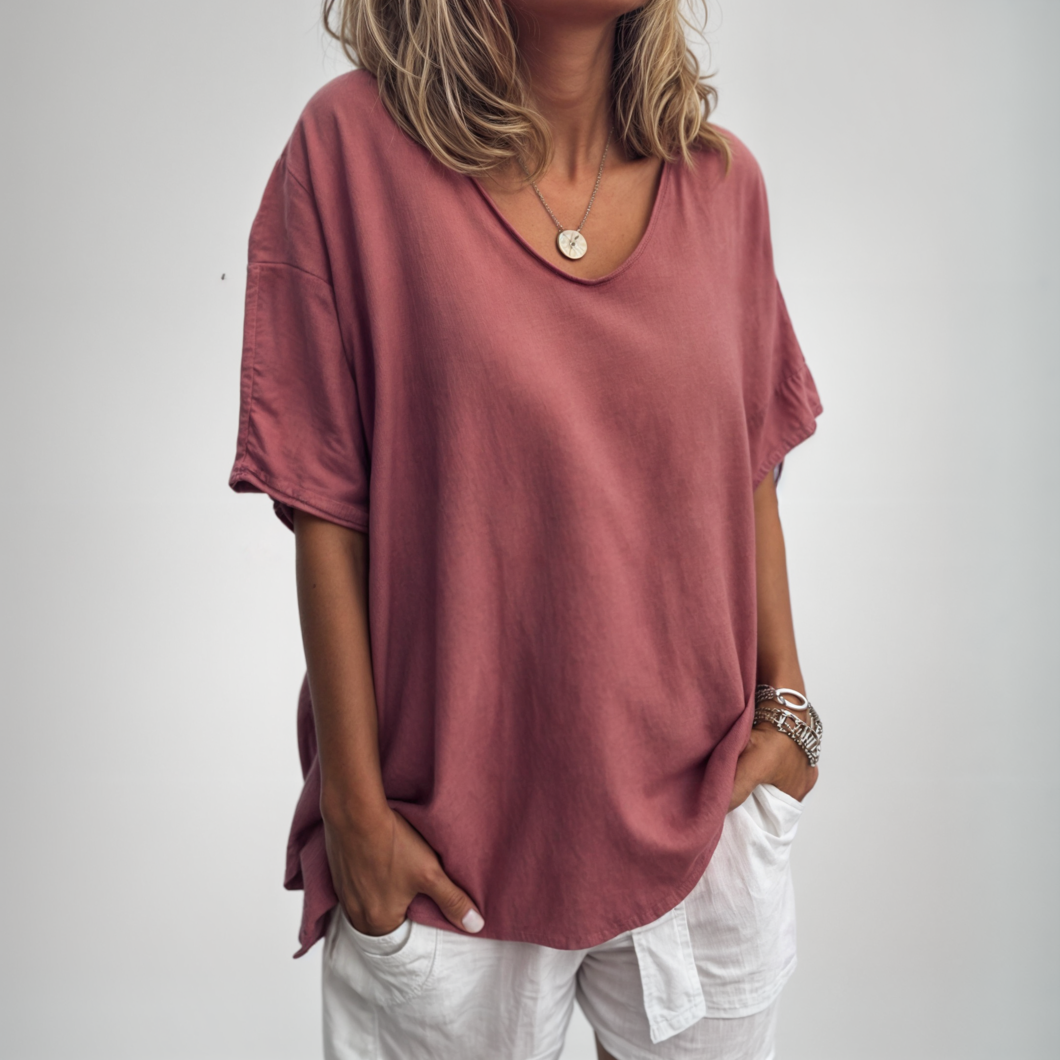 Sofia™ | Behagelig Løs T-shirt