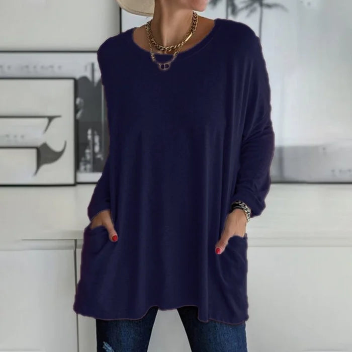 Heidi | Stilfuld Tunika med Afslappet Pasform