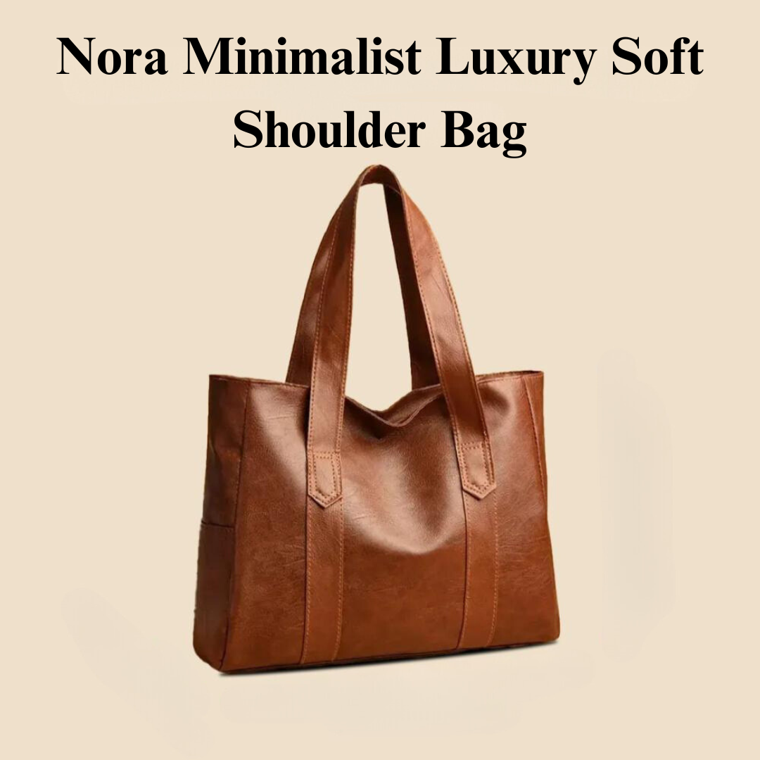 Sofia™ | Minimalistisk luksuriøs skuldertaske i blødt design.