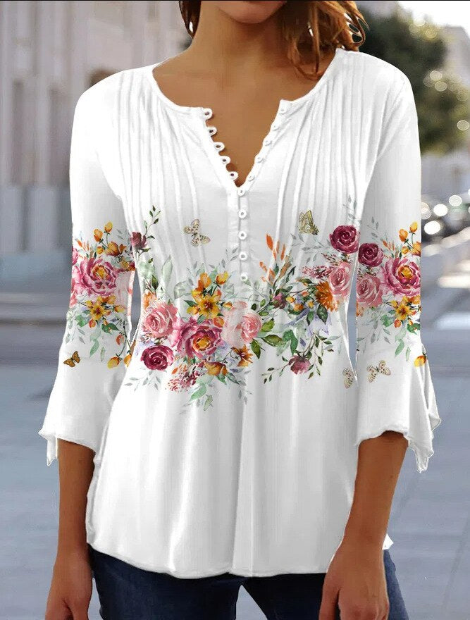 Sofia™ | Blomstret Tunika