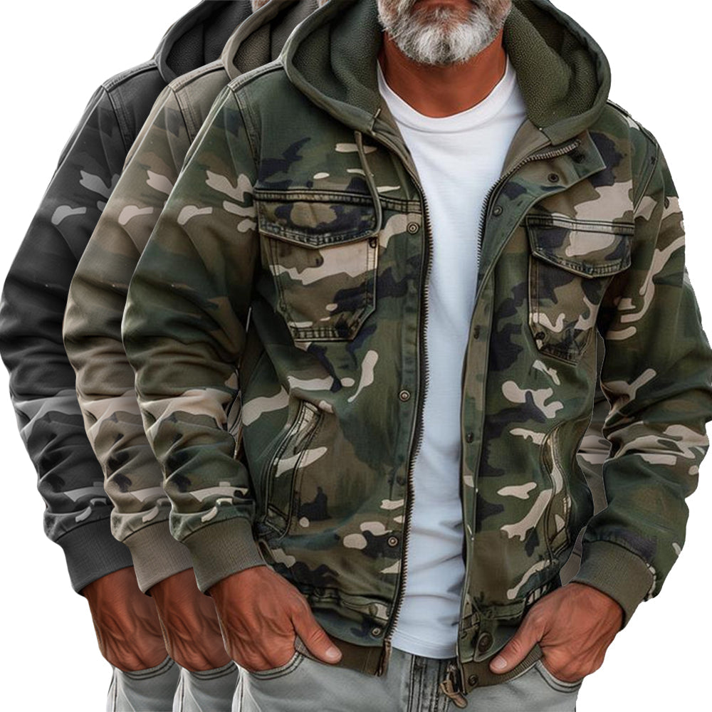 Arnoldo - Camouflagejakke til mænd