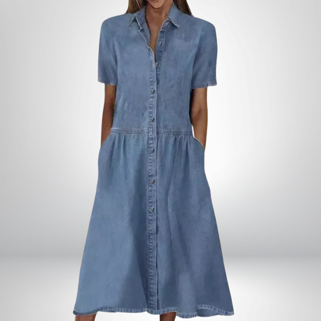 Sofia® | Denim Kjole