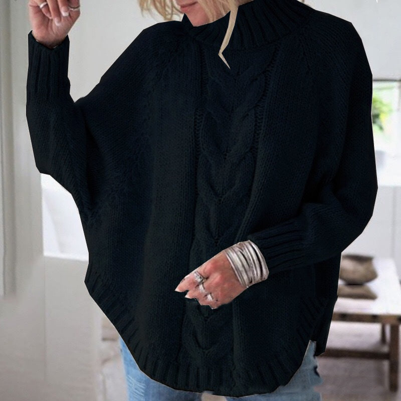 Sofia™ | Elegant poncho-inspireret trøje