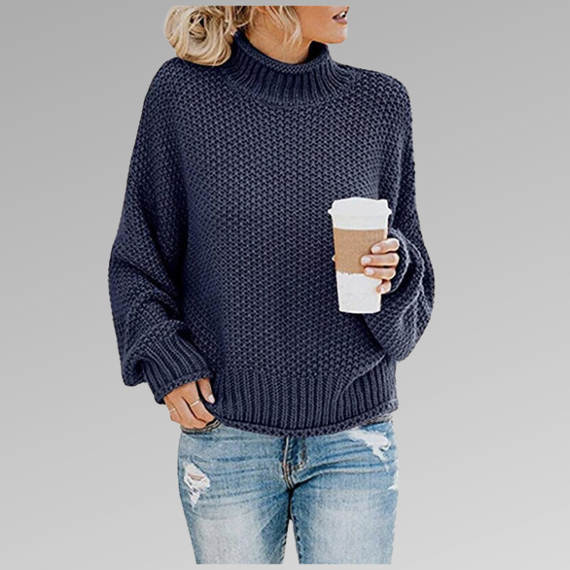 Sofia™ | Klassisk Strikket Sweatshirt