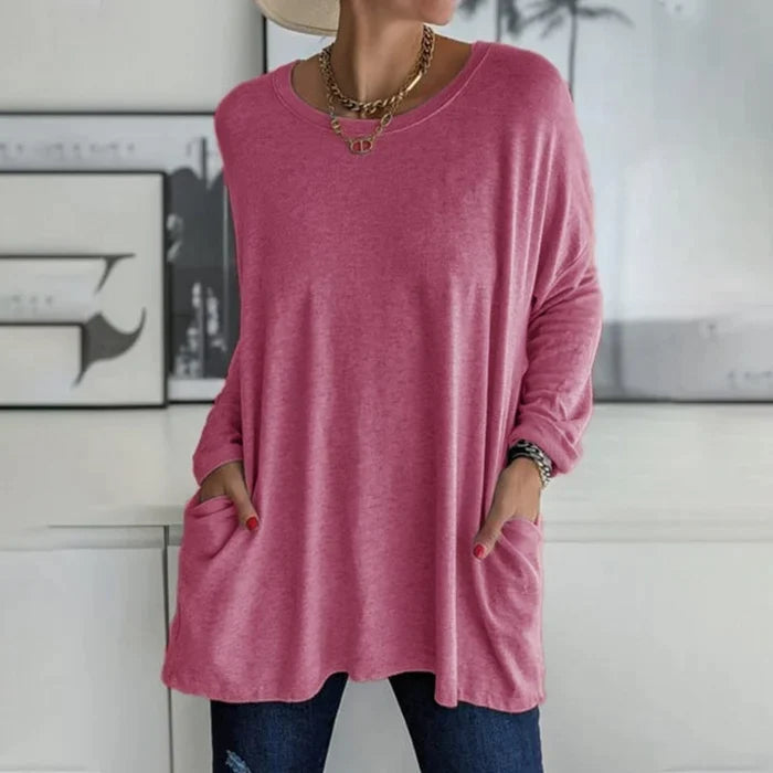 Heidi | Stilfuld Tunika med Afslappet Pasform