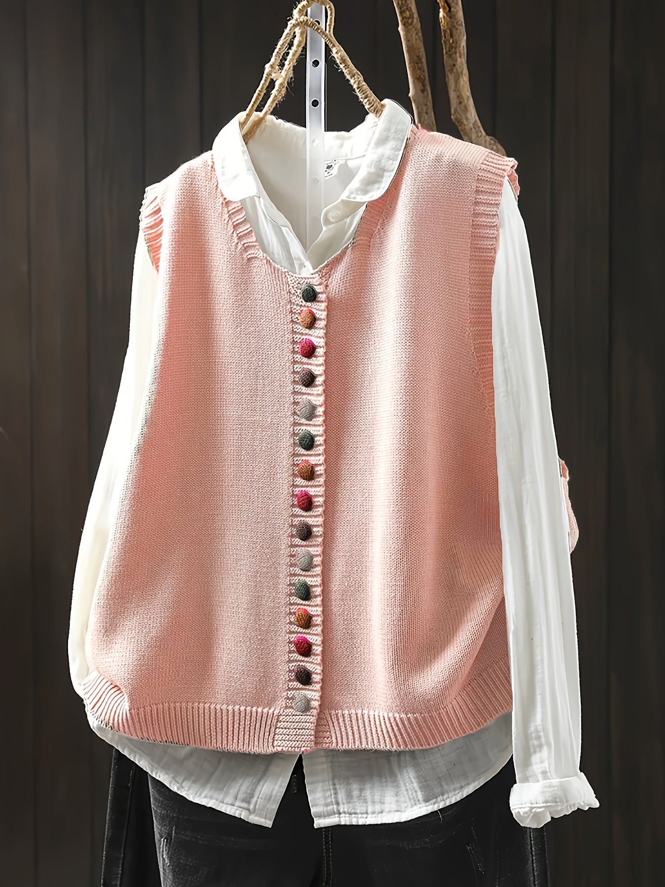 Sofia™ | Ærmeløs Strikket Vest
