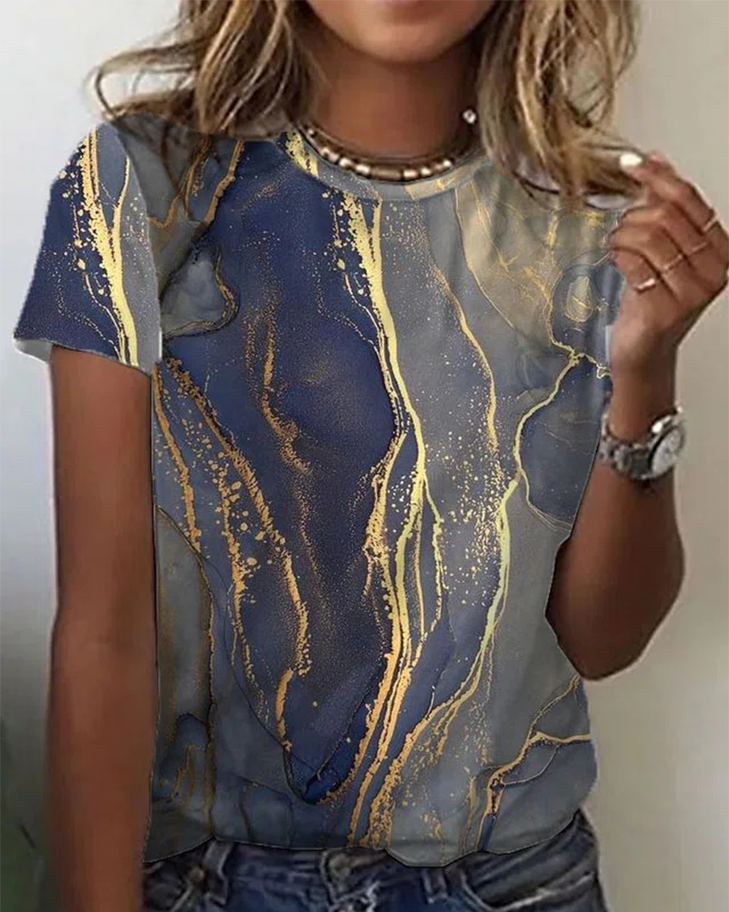 Sofia™ | Elegant Print Bluse