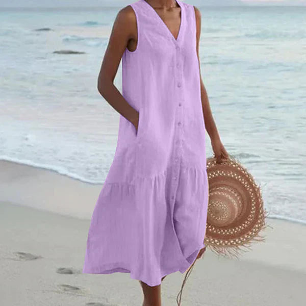 Sofia™ | Naturlig Sommerkjole