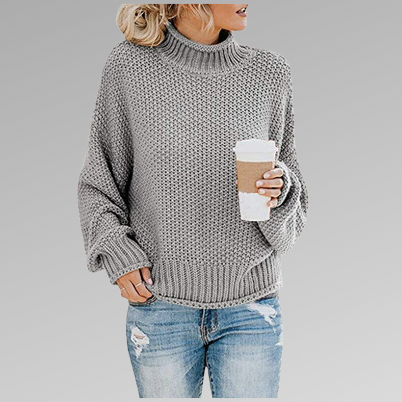 Sofia™ | Klassisk Strikket Sweatshirt