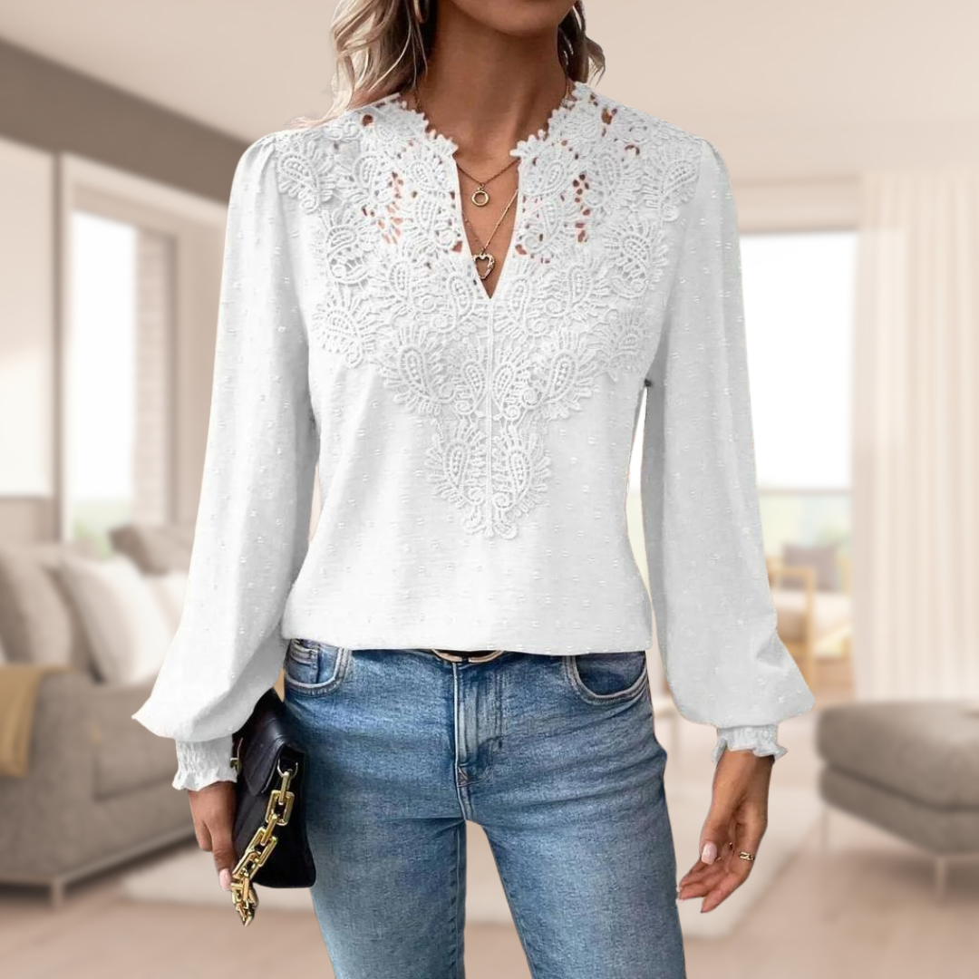Sofia™ | Elegant damebluse med løse ærmer