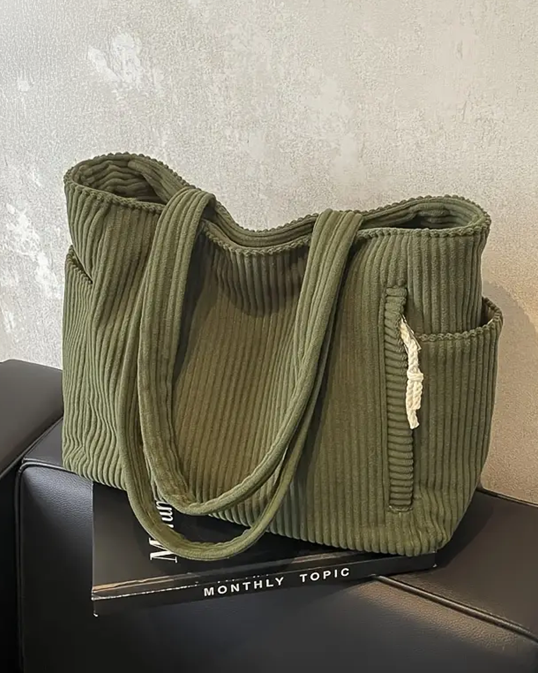 Sofia™ | Stilfuld Casual Skuldertaske med Snordetalje