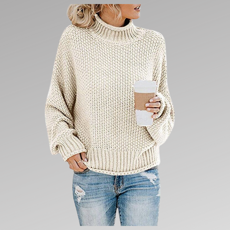 Sofia™ | Klassisk Strikket Sweatshirt