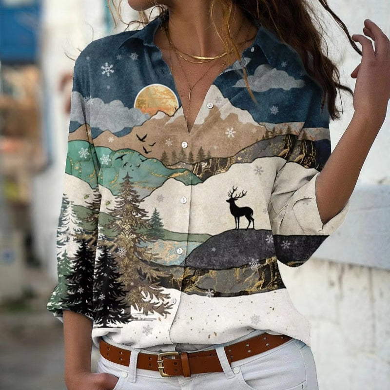Sofia™ | Elegant og trendy kunstbluse