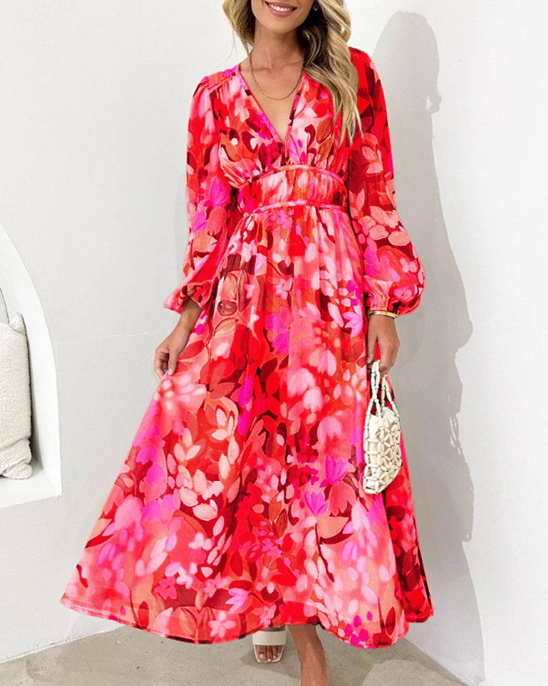 Sofia™ | Elegant kjole med blomster