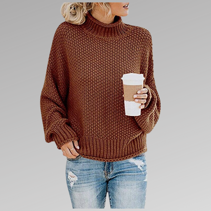 Sofia™ | Klassisk Strikket Sweatshirt