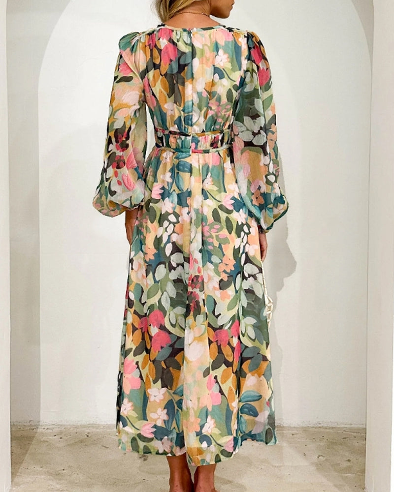 Sofia™ | Elegant kjole med blomster