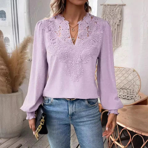 Sofia™ | Elegant damebluse med løse ærmer