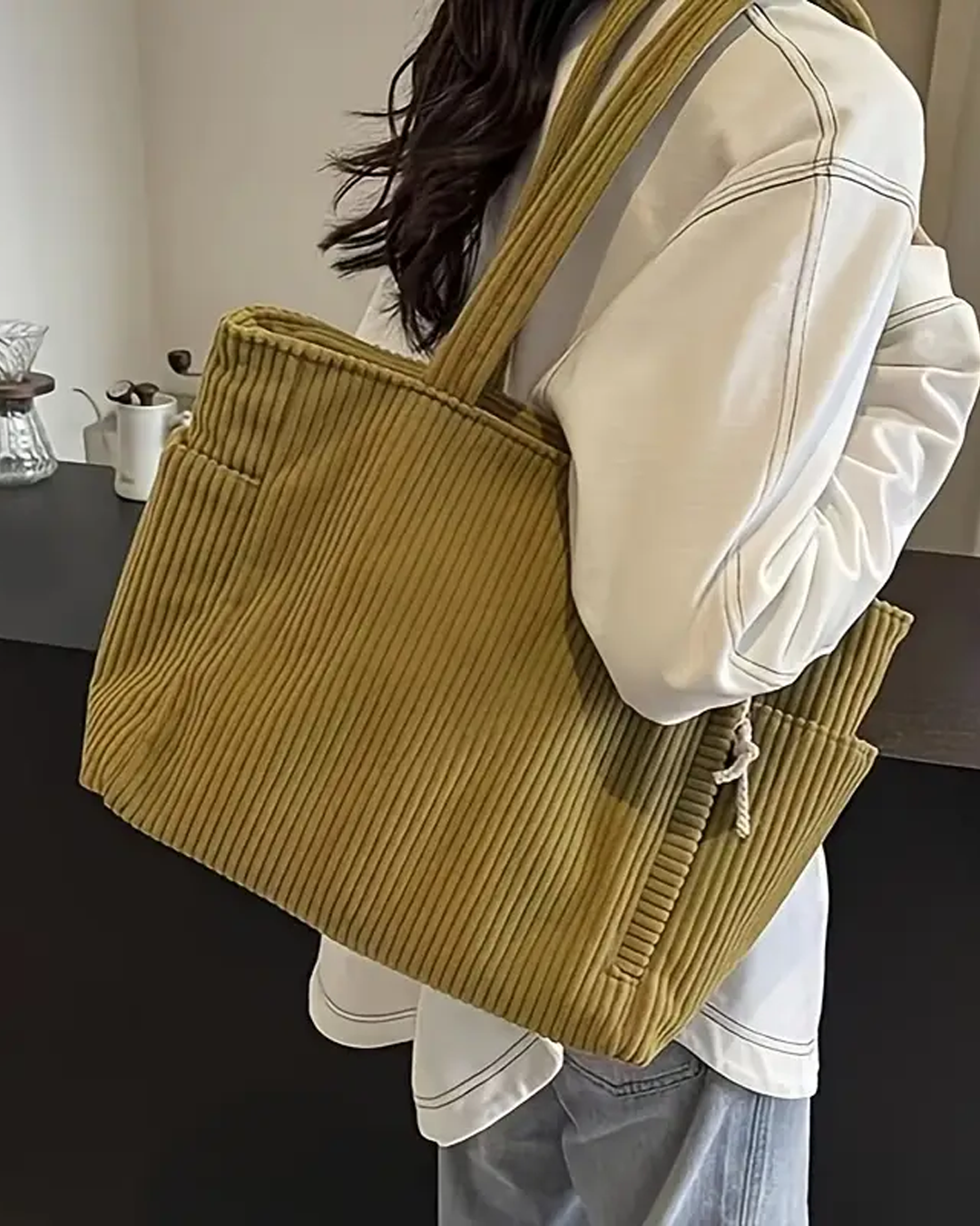 Sofia™ | Stilfuld Casual Skuldertaske med Snordetalje