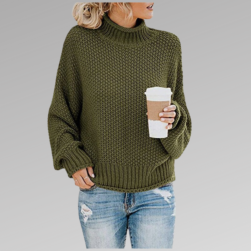 Sofia™ | Klassisk Strikket Sweatshirt