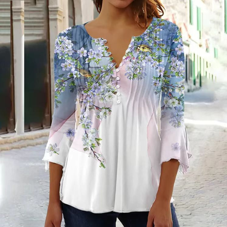 Sofia™ | Blomstret Tunika