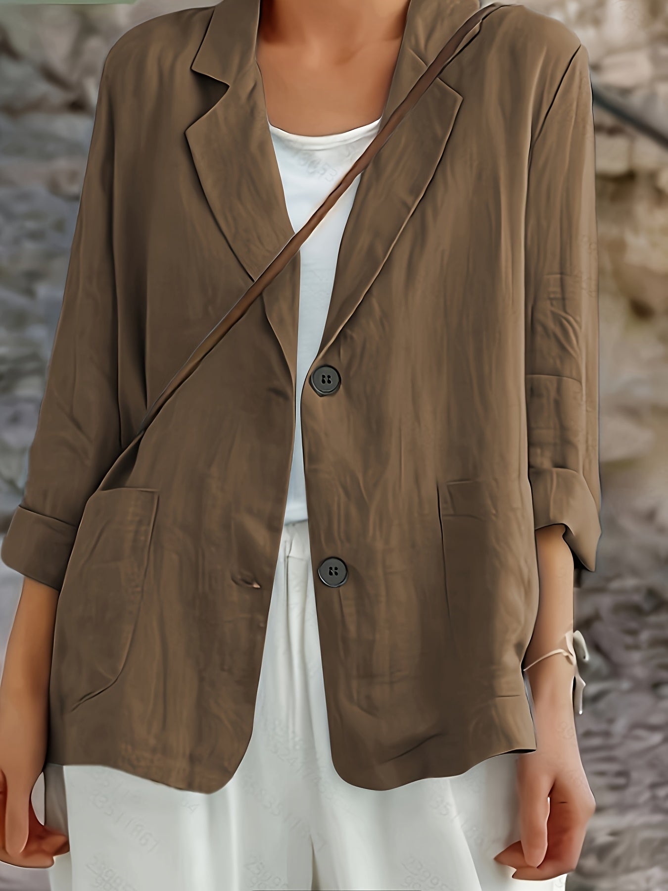Sofia™ | Tidløs Afslappet Let Blazer
