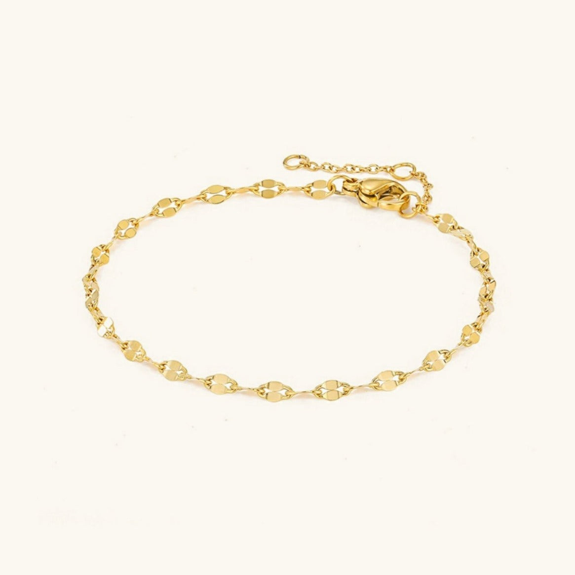 Ankelarmbånd Charlotte | 18k Guld