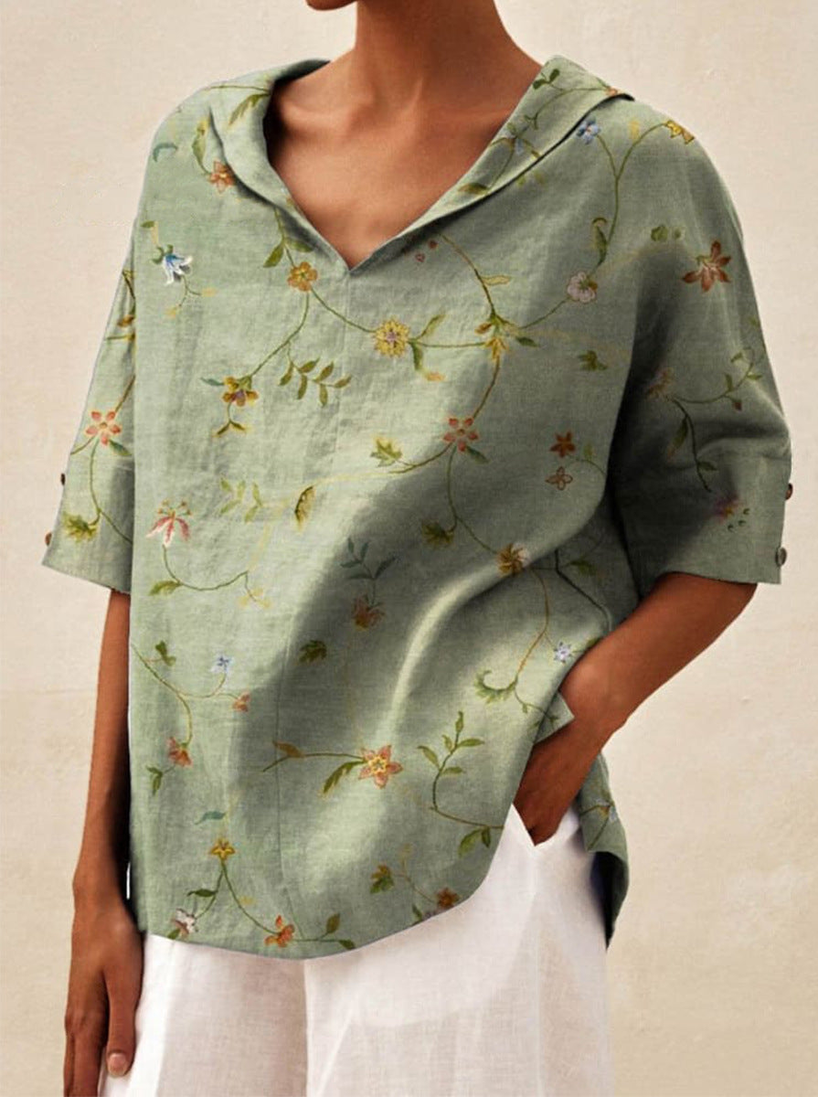 Sofia™ | Elegant top med V-udskæring