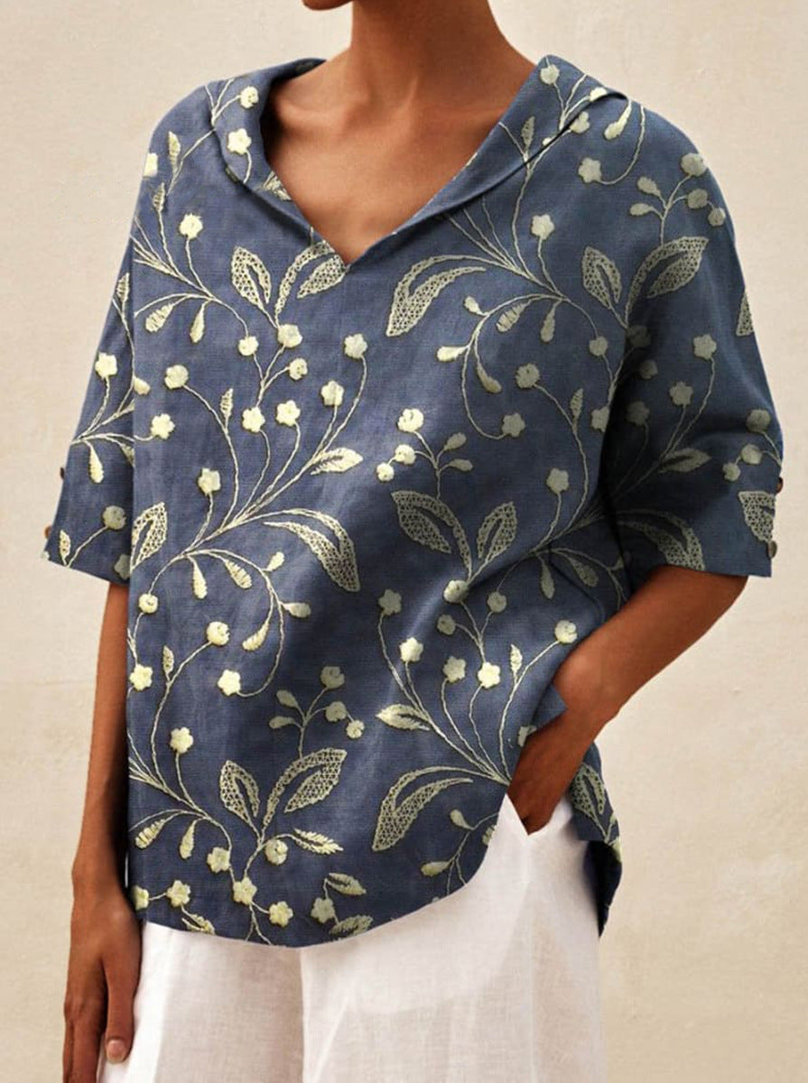 Sofia™ | Elegant top med V-udskæring