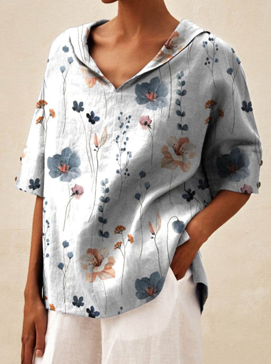 Sofia™ | Elegant top med V-udskæring