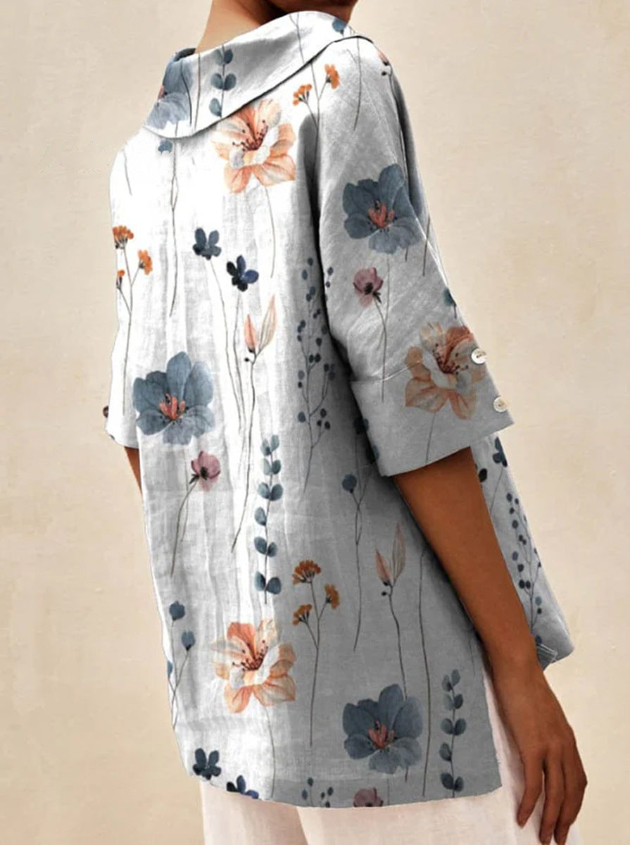 Sofia™ | Elegant top med V-udskæring