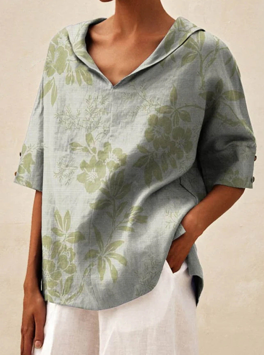 Sofia™ | Elegant top med V-udskæring