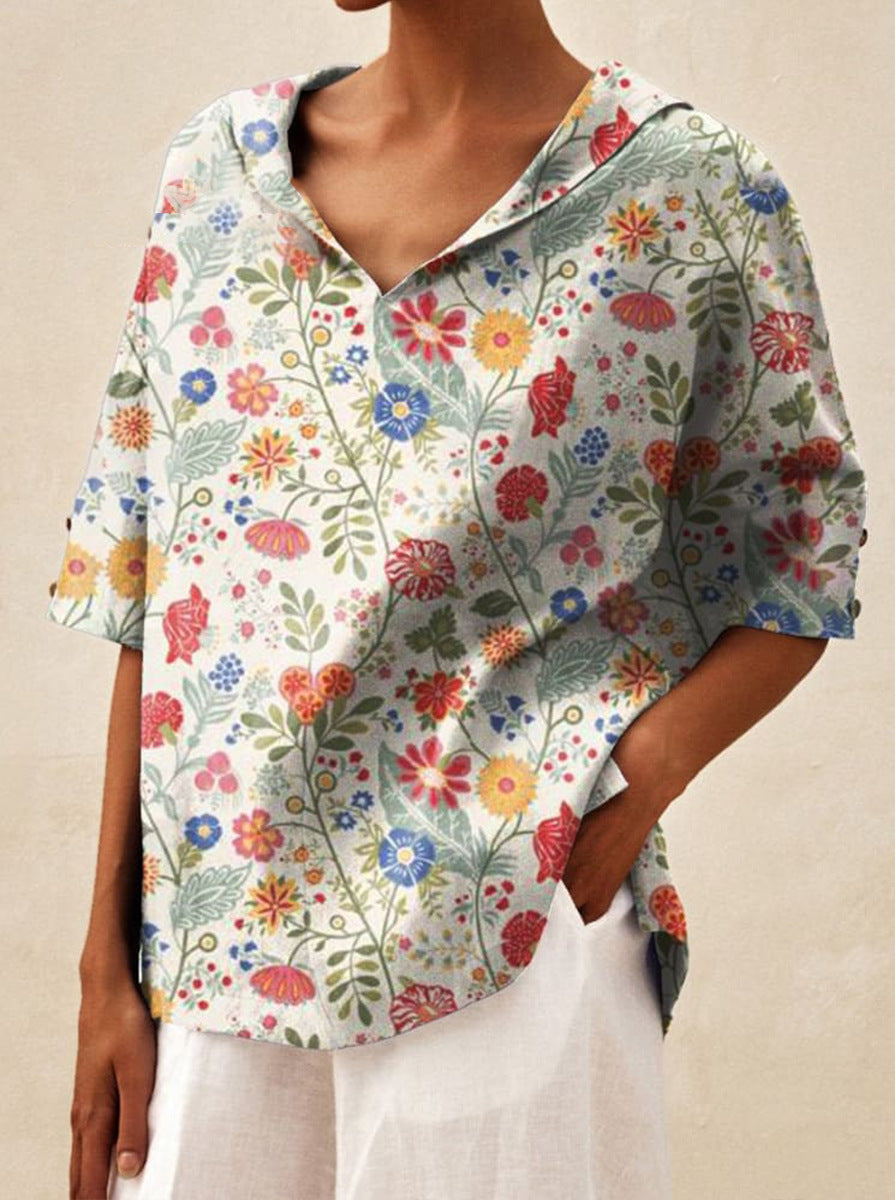 Sofia™ | Elegant top med V-udskæring