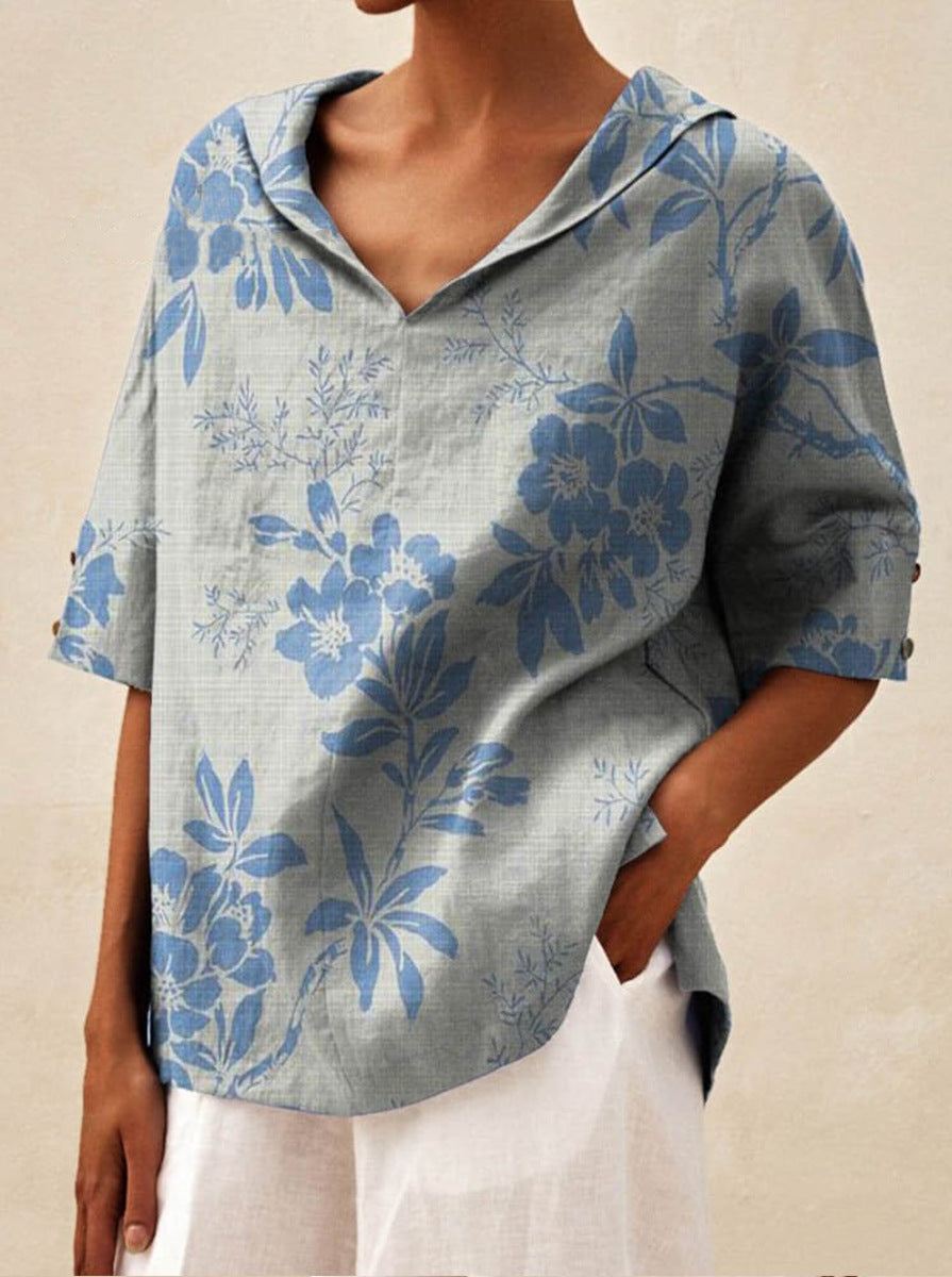 Sofia™ | Elegant top med V-udskæring