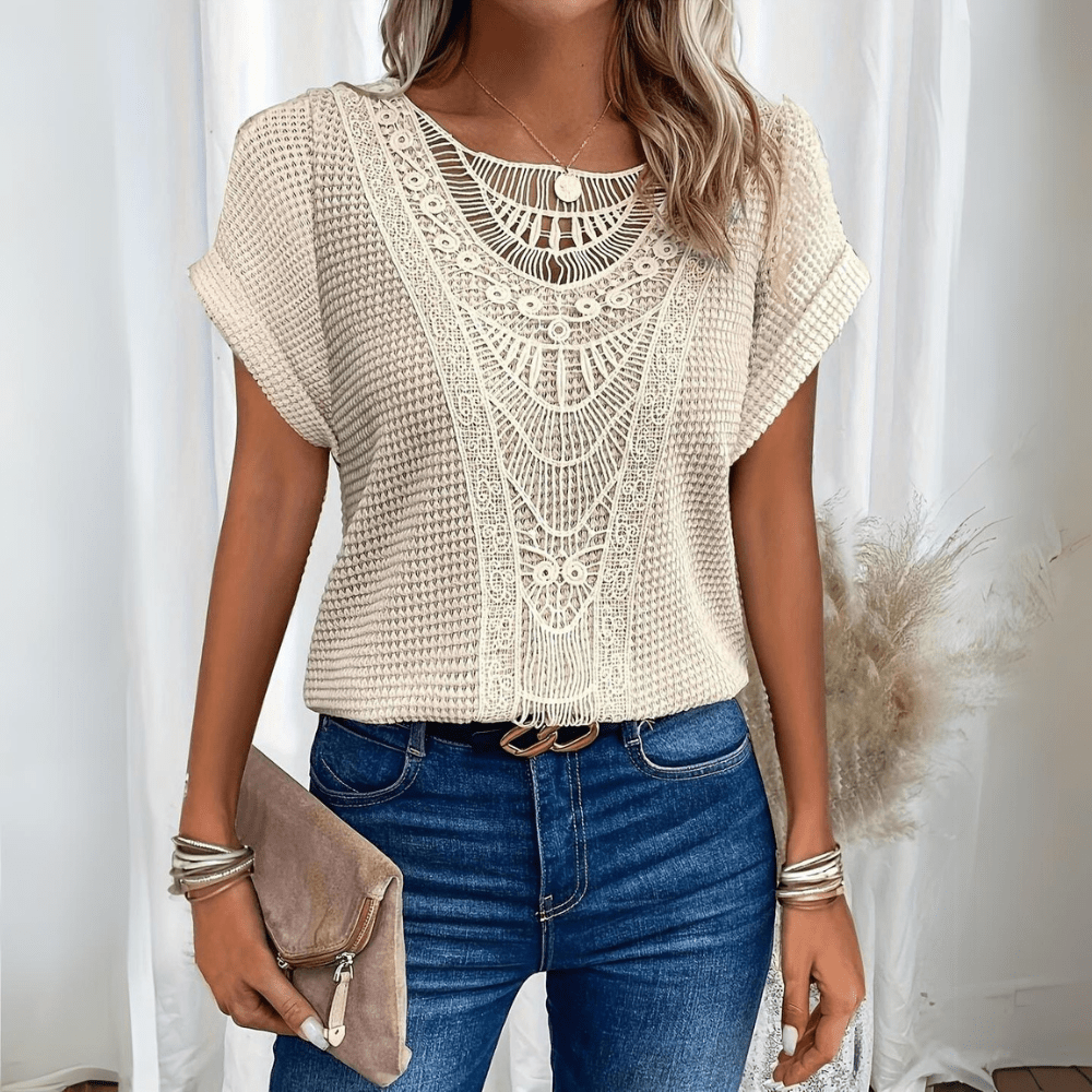 Sofia™ | Elegant Ibiza-inspireret Bluse