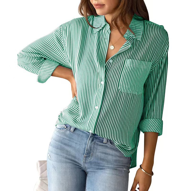Sofie™ | Elegant bluse i bomuld med løs pasform