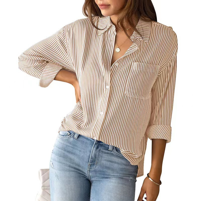 Sofie™ | Elegant bluse i bomuld med løs pasform
