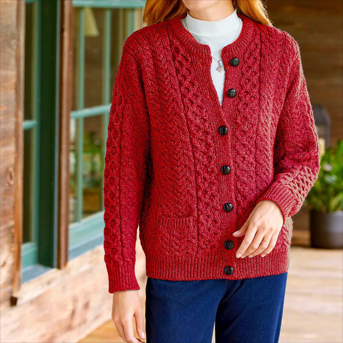 Sofia™ | Langærmet Casual Cardigan