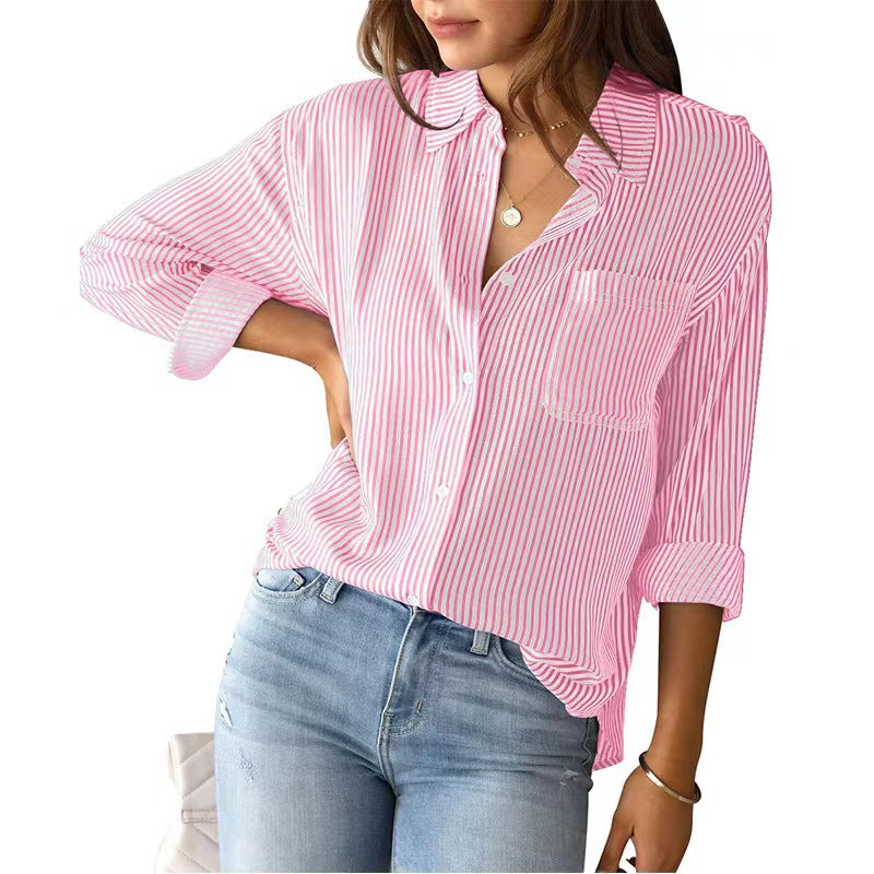 Sofie™ | Elegant bluse i bomuld med løs pasform