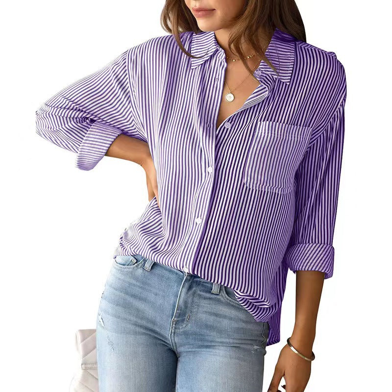 Sofie™ | Elegant bluse i bomuld med løs pasform