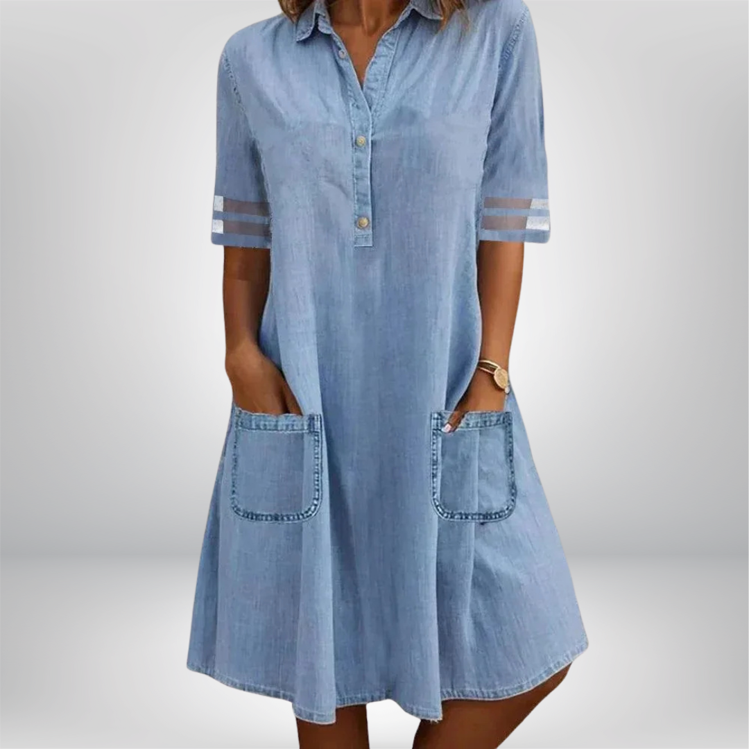 Sofia® | Denim Letvægtskjole