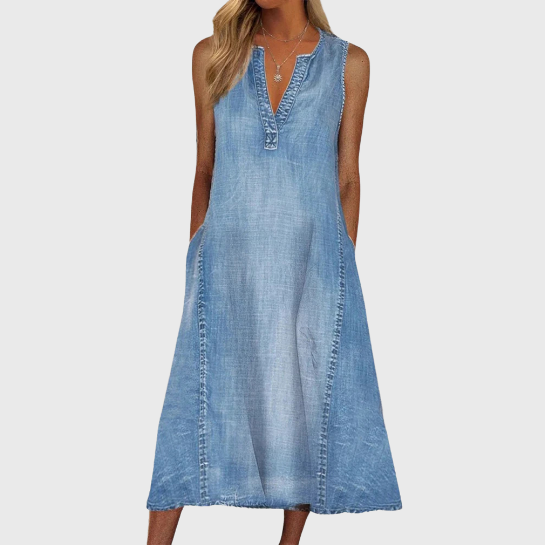 Sofia® | Denim Comfort-Kjole