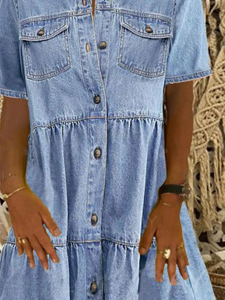 Sofia® | Boho Denimkjole