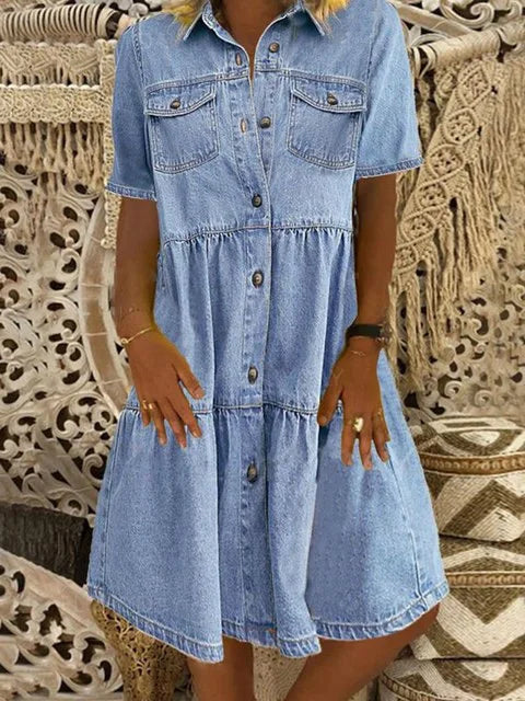 Sofia® | Boho Denimkjole