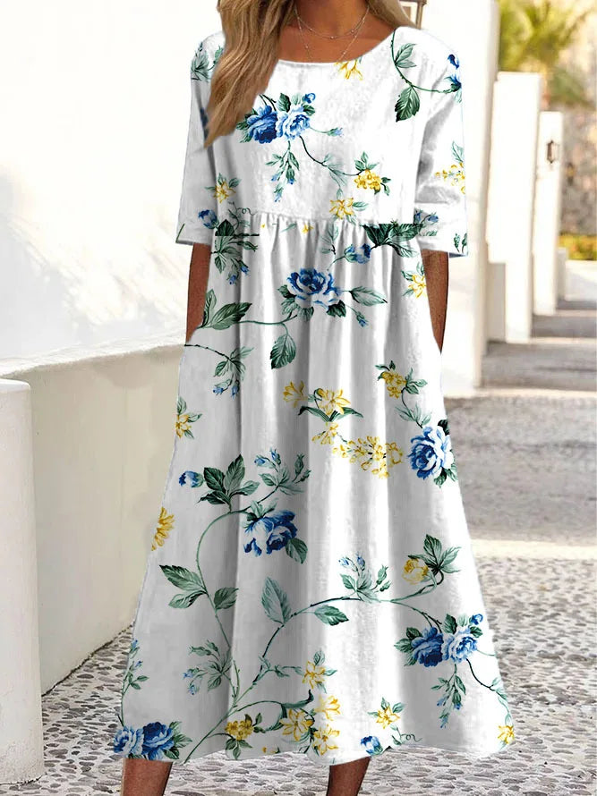 Sofia® | Blød Blomsterkjole