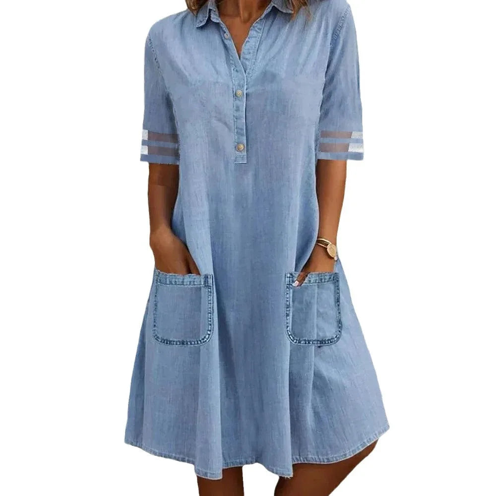 Sofia® | Denim Letvægtskjole