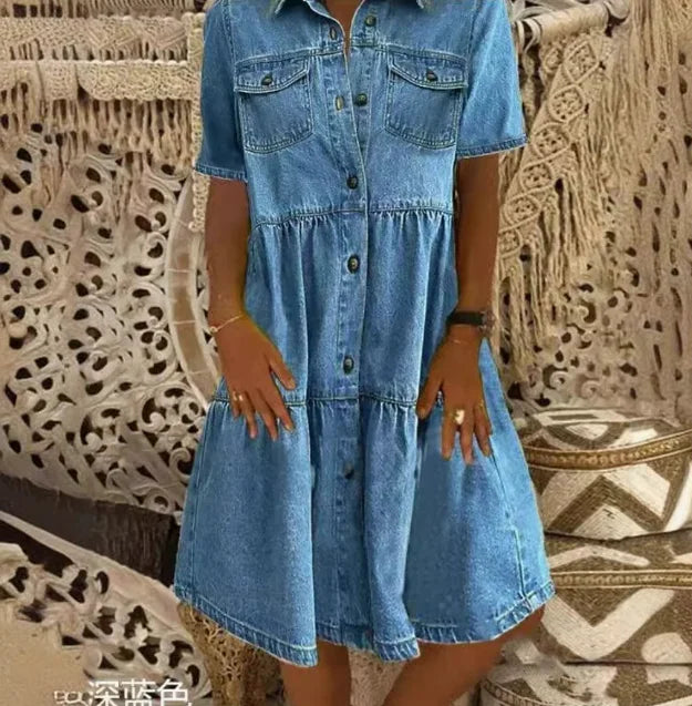 Sofia® | Boho Denimkjole