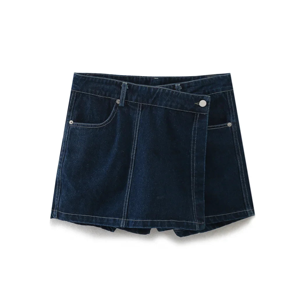 Sofia® | V-hals Denim Sæt