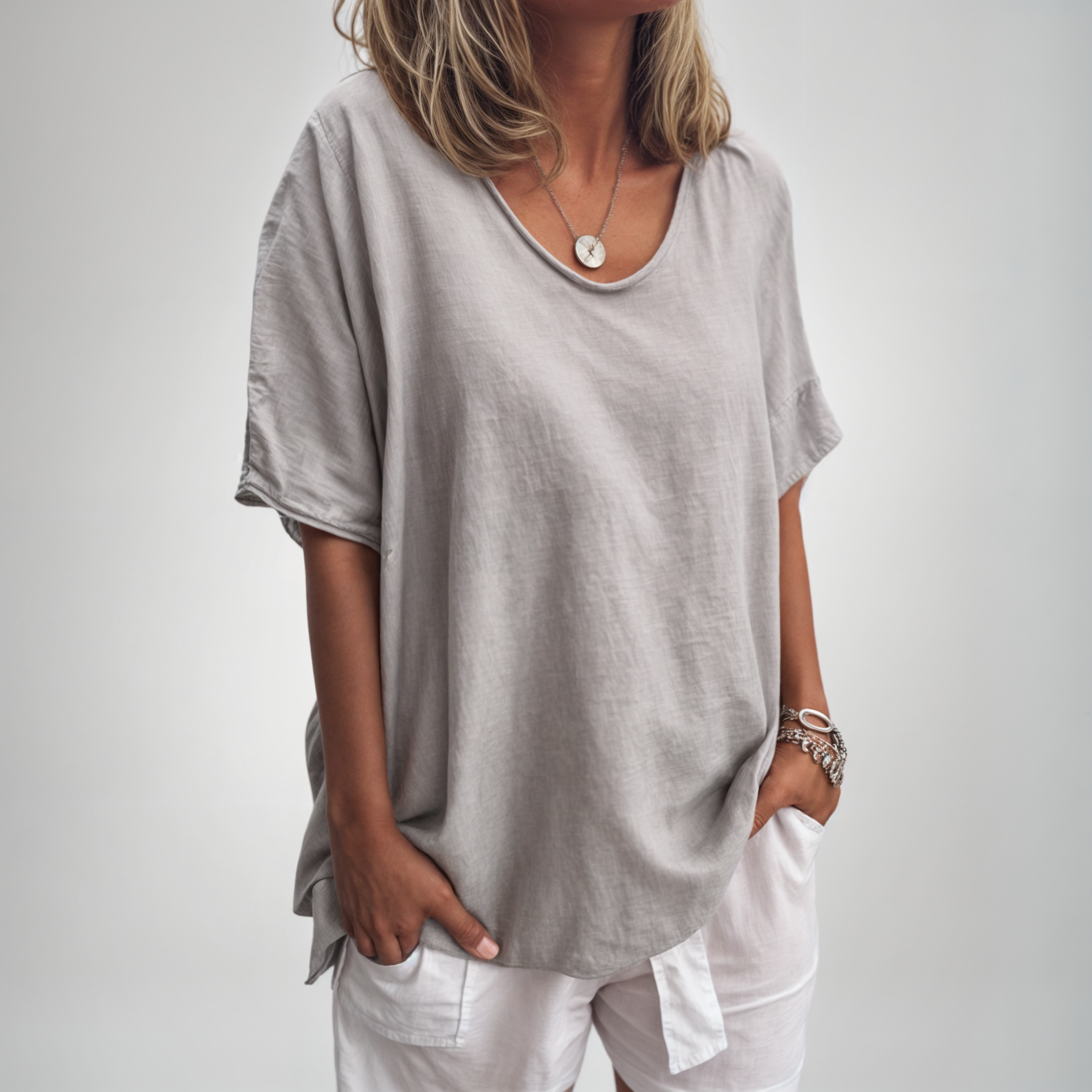 Sofia™ | Behagelig Løs T-shirt