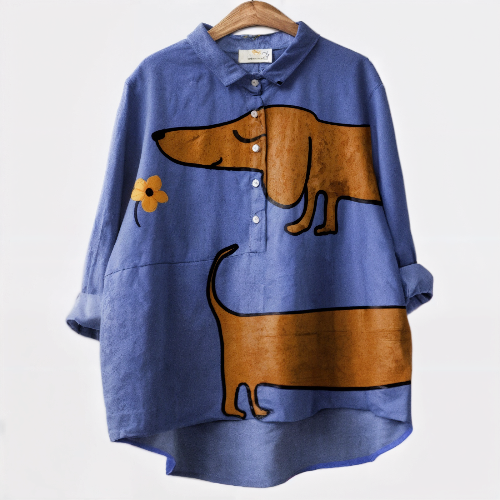 Sofia™ | Glad Bomuldsbluse